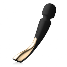 Lelo Smart Wand 2 - nagy - akkus, masszírozó vibrátor (fekete) vibrátorok