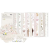 LemonCraft Papírkészlet / Kivágóív 6"x15" (15cm x 30 cm) - Linen Story - Scrapbooking Paper Pad (1 csomag)