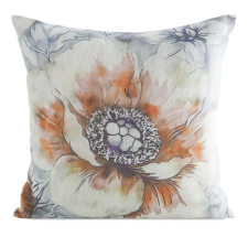  Len44 párnahuzat lenvászon szerű anyagból Krémszín 45x45 cm lakástextília