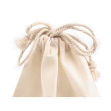  Len vászon tasak 19x28 cm dekorációs kellék