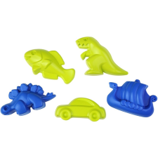 LENA : Dinoszauruszos homokozó szett hálóban 5db-os kreatív és készségfejlesztő