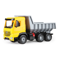 LENA Giga Trucks Billenős teherautó - Sárga/szürke (02064EC) autópálya és játékautó