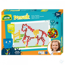 LENA Pötyi mozaik képkészítő készlet (200 darabos) puzzle, kirakós