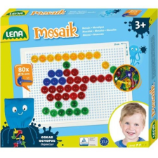 LENA Pötyi mozaik képkészítő készlet, 80 darabos, LENA-35622 kreatív és készségfejlesztő