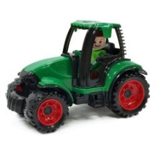 LENA Truckies traktor figurával 17cm (01624) autópálya és játékautó