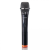 Lenco MCW-011BK wireless Microphone with 6,3mm battery powered receiver Black