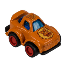  Lendkerekes mini játékautó - Narancssárga színű autópálya és játékautó