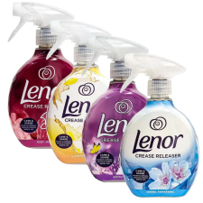 Lenor Crease Releaser textilfrissítő vasaló spray VÁLOGATÁS (4x500ml) tisztító- és takarítószer, higiénia