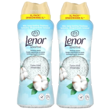 Lenor Sensitive Cotton Fresh Parfümgyöngyök 2x495g tisztító- és takarítószer, higiénia