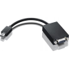 Lenovo 03X6402 video átalakító kábel 0,172 M mini-DisplayPort VGA Fekete (03X6402)