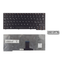  Lenovo IdeaPad S10-3 gyári új olasz fekete billentyűzet (25010978) laptop alkatrész
