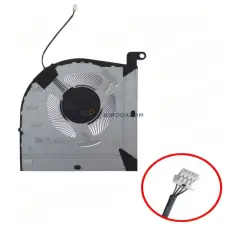 Lenovo LOQ 15IRH8, LOQ 16IRH8, GeekPro G5000 GPU hűtőventilátor (4 pin) laptop alkatrész