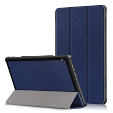 Lenovo Tab M10 (10.1) TB-X605F, mappa tok, Trifold, sötétkék tablet tok