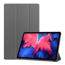 Lenovo Tab P11 (11.0) TB-J606F, mappa tok, Trifold, szürke tablet tok