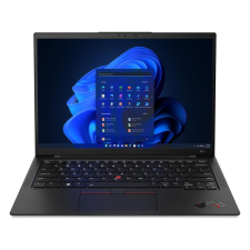 Lenovo ThinkPad X1 Carbon Laptop 35,6 cm (14") WUXGA Intel® Core™ i7 i7-1355U 16 GB LPDDR5-SDRAM 512 GB SSD Wi-Fi 6E (802.11ax) Windows 11 Pro Fekete (21HM004FGE) laptop