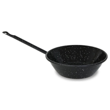 LEO-10273 Paella nyeles serpenyő zománcozott 26 cm edény