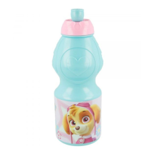 LEO-8690 Mancs Őrjárat: Kislány kutyusok műanyag kulacs - 400 ml kulacs, kulacstartó