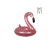 LEO-8870 Felfújható nagy úszógumi Flamingó