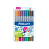 LEO-9304 Pelikan: Colorella Twin kétvégű filctoll készlet - 10 darab