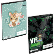 LEO-9875 Mintás A5 vonalas füzet füzet