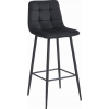Leobert Hocker ARCETO - Fekete Bársony / Fekete Lábak x 1 (model_3850_1-ARCETO-MONX86)