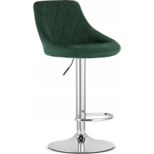 Leobert KAST Hocker - Bársonyzöld / Króm Alap (model_3768_1-KAST-AREX66) bútor