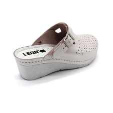 LEON 1000 LEON Comfort női bőr klumpa gyógypapucs
