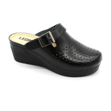 LEON 1000 női klumpa fekete színben munkavédelmi cipő