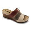 LEON 1009 LEON Comfort női bőr papucs