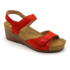 LEON 1041 LEON Comfort női bőr szandál