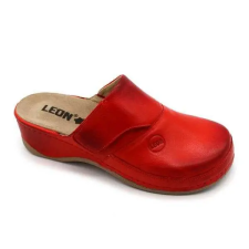 LEON 2019 LEON Comfort női bőr klumpa gyógypapucs