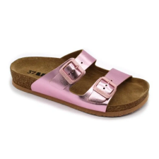 LEON 4010 LEON Comfort női bőr papucs gyógypapucs