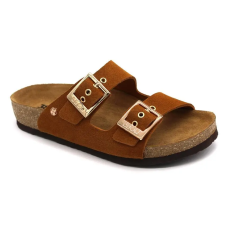 LEON 4015 LEON Comfort női bőr papucs gyógypapucs
