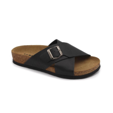 LEON 4053 LEON Comfort női bőr papucs