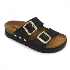 LEON 6010 LEON Comfort női bőr papucs gyógypapucs