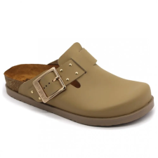LEON 7002  LEON Comfort női bőr klumpa gyógypapucs