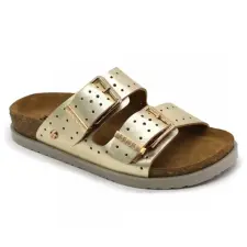 LEON 7012 LEON Comfort női bőr papucs gyógypapucs