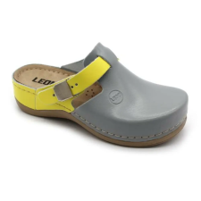 LEON 901 LEON Comfort női bőr klumpa gyógypapucs