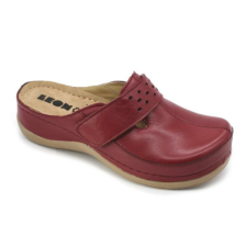 LEON 902 LEON Comfort női bőr klumpa női papucs