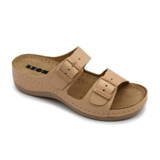 LEON 908 LEON Comfort női bőr papucs női papucs