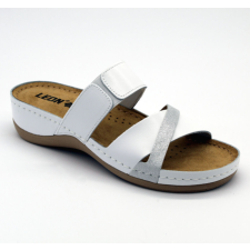 LEON 909 fehér színű kényelmes papucs munkavédelmi cipő
