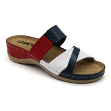 LEON 909 LEON Comfort női bőr papucs női papucs