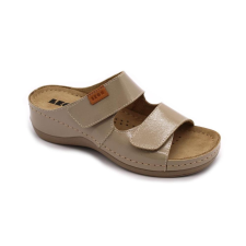 LEON 931 LEON Comfort női bőr papucs női papucs
