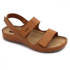 LEON 966 LEON Comfort női bőr szandál