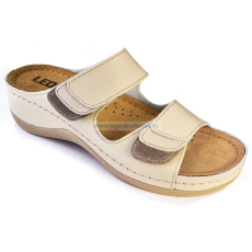 LEON Leon 904 női papucs - Bézs