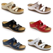 LEON MUNKAVÉDELMI Női két  tépőzáras papucs (OB SRC E) munkavédelmi cipő