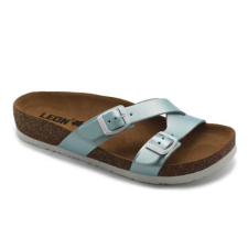 LEON Papucs 4030 Leon Comfort női bőr, piros, 39 munkavédelmi cipő