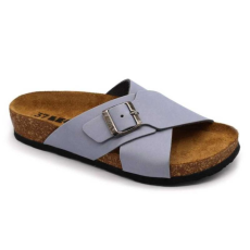 LEON Papucs 4053 LEON Comfort női bőr fekete orlando 38
