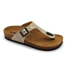 LEON Papucs 4080 Leon Comfort női bőr, arany, 36 munkavédelmi cipő