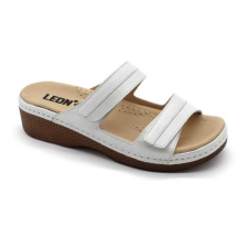 LEON Papucs 410 Leon Comfort női bőr, kék, 37 munkavédelmi cipő